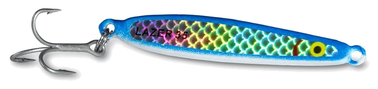 Lazer Lure - Blue Chrome